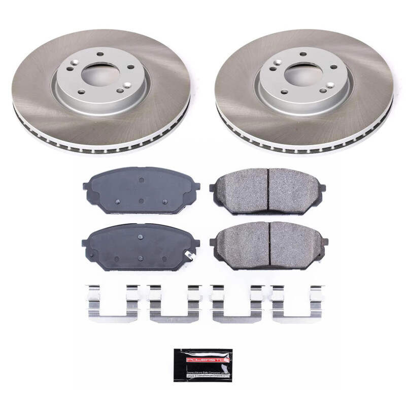 Picture of Power Stop 07-12 Hyundai Veracruz Front Semi-Coated Rotor Kit