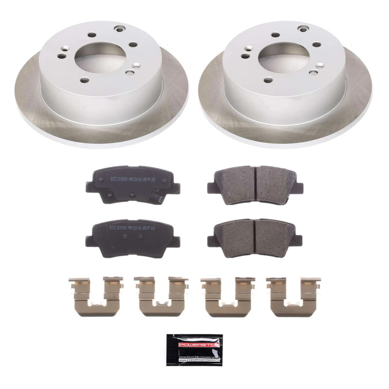 Picture of Power Stop 10-13 Kia Soul Rear Semi-Coated Rotor Kit