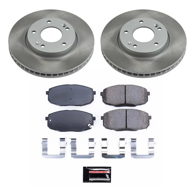 Picture of Power Stop 10-13 Kia Forte Koup Front Semi-Coated Rotor Kit