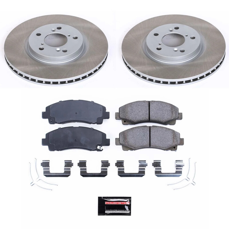 Picture of Power Stop 12-14 Honda Ridgeline Front Semi-Coated Rotor Kit