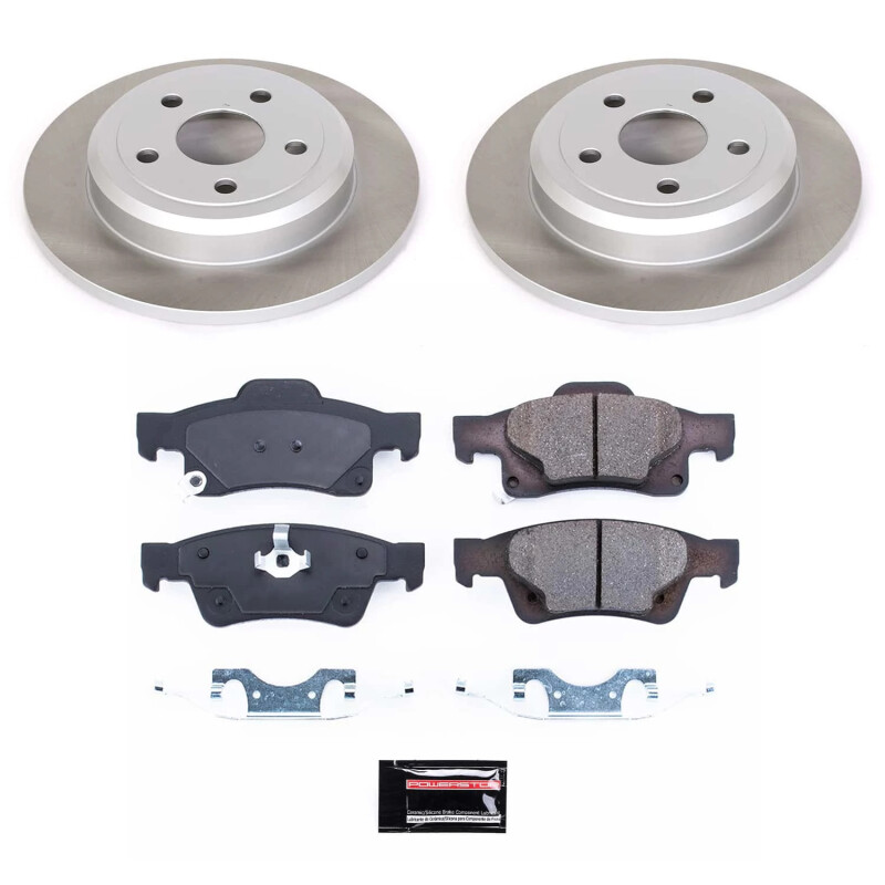 Picture of Power Stop 11-20 Jeep Grand Cherokee Rear Semi-Coated Rotor Kit