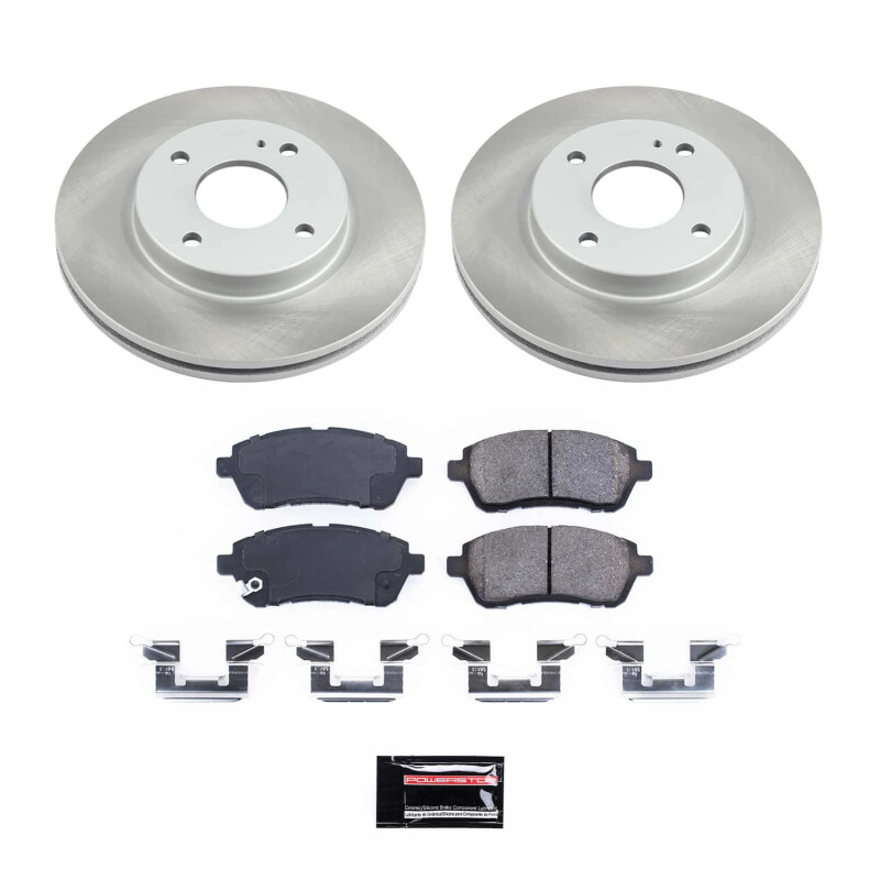 Picture of Power Stop 11-19 Ford Fiesta Front Semi-Coated Rotor Kit