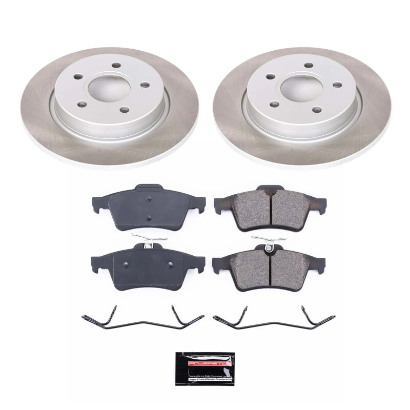 Picture of Power Stop 12-18 Ford Focus Rear Semi-Coated Rotor Kit
