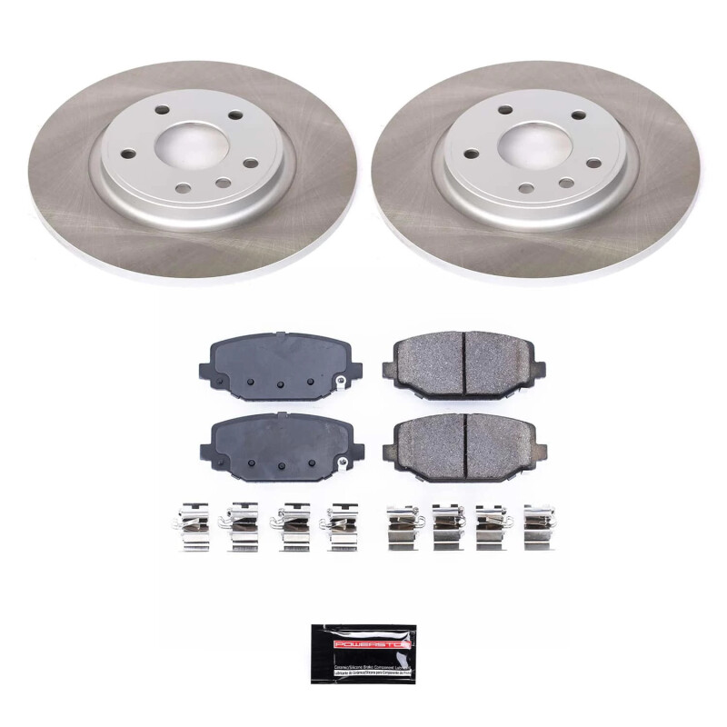 Picture of Power Stop 12-14 Volkswagen Routan Rear Semi-Coated Rotor Kit