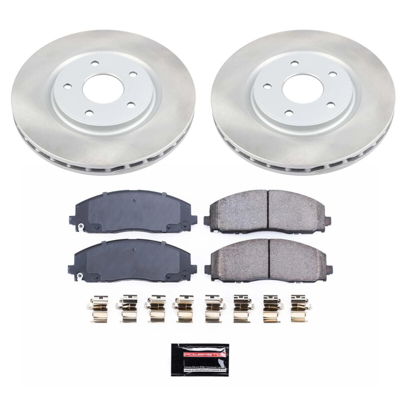 Picture of Power Stop 12-14 Volkswagen Routan Front Semi-Coated Rotor Kit