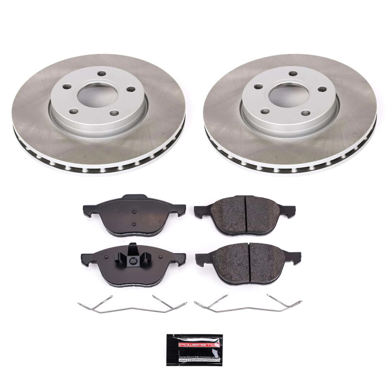Picture of Power Stop 04-11 Volvo S40 Front Semi-Coated Rotor Kit
