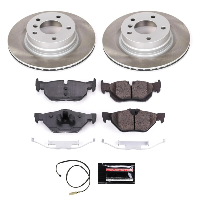 Picture of Power Stop 11-13 BMW 328i Rear Semi-Coated Rotor Kit