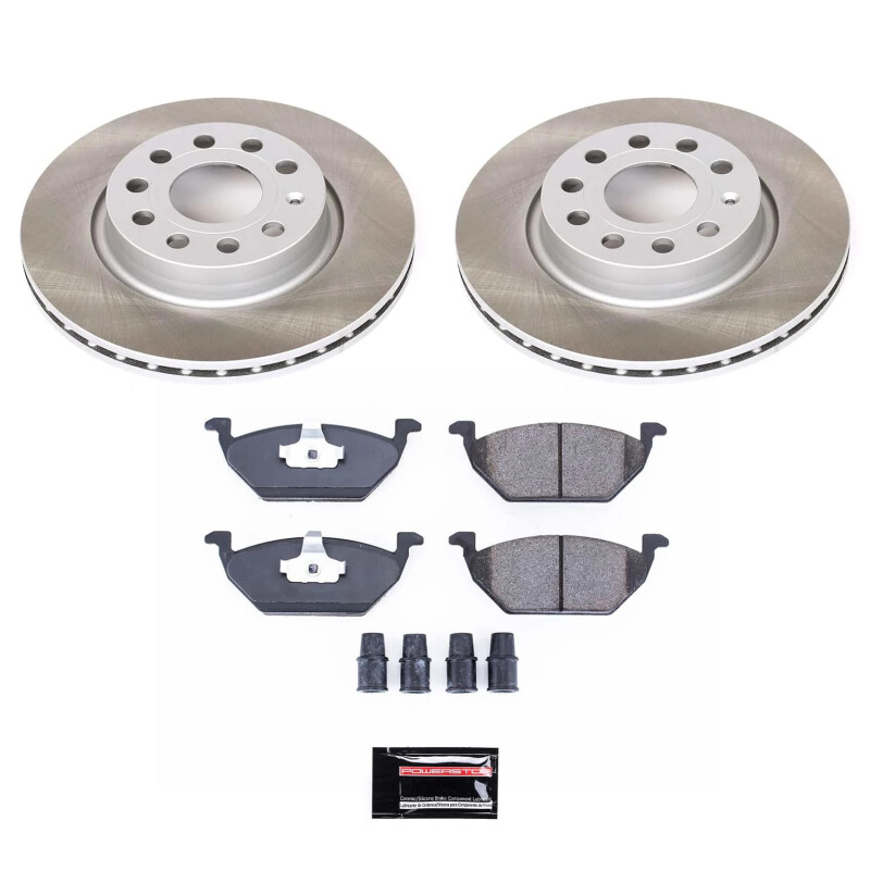 Picture of Power Stop 11-15 Volkswagen Jetta Front Semi-Coated Rotor Kit