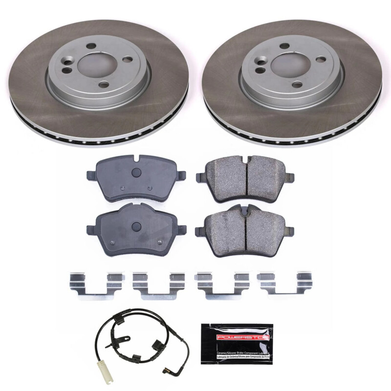 Picture of Power Stop 07-10 Mini Cooper Front Semi-Coated Rotor Kit