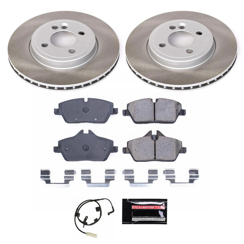 Picture of Power Stop 07-10 Mini Cooper Front Semi-Coated Rotor Kit