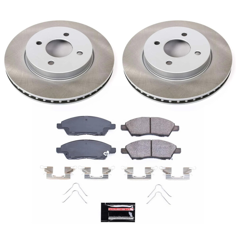 Picture of Power Stop 14-19 Nissan Versa Note Front Semi-Coated Rotor Kit