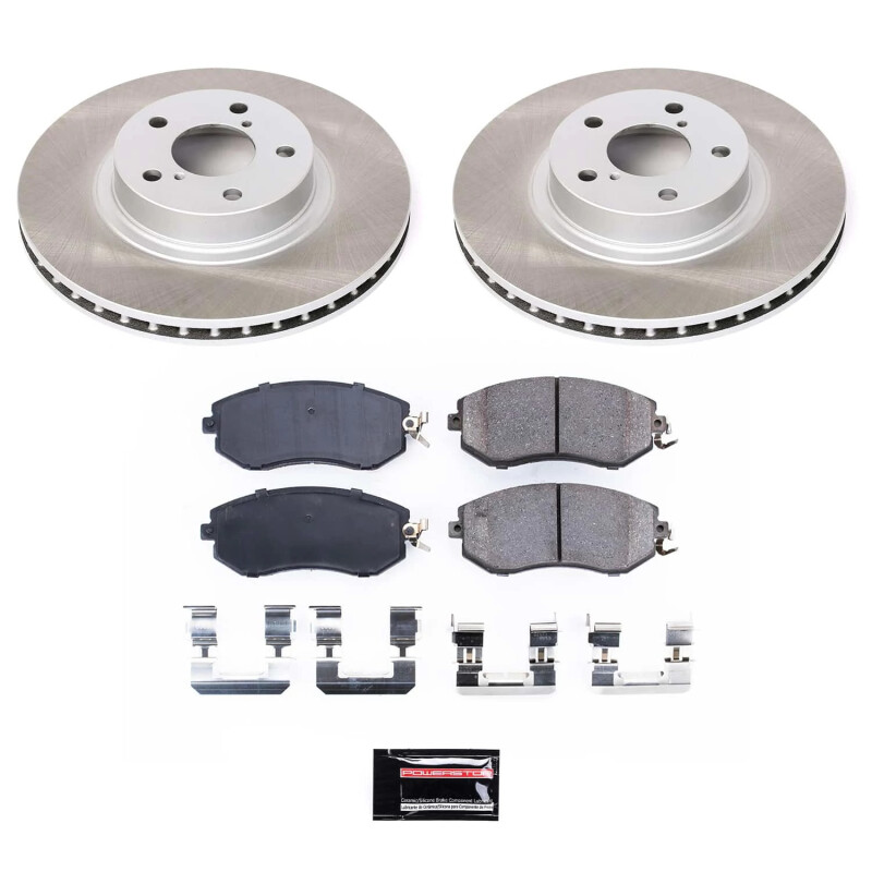 Picture of Power Stop 11-16 Subaru Impreza Front Semi-Coated Rotor Kit