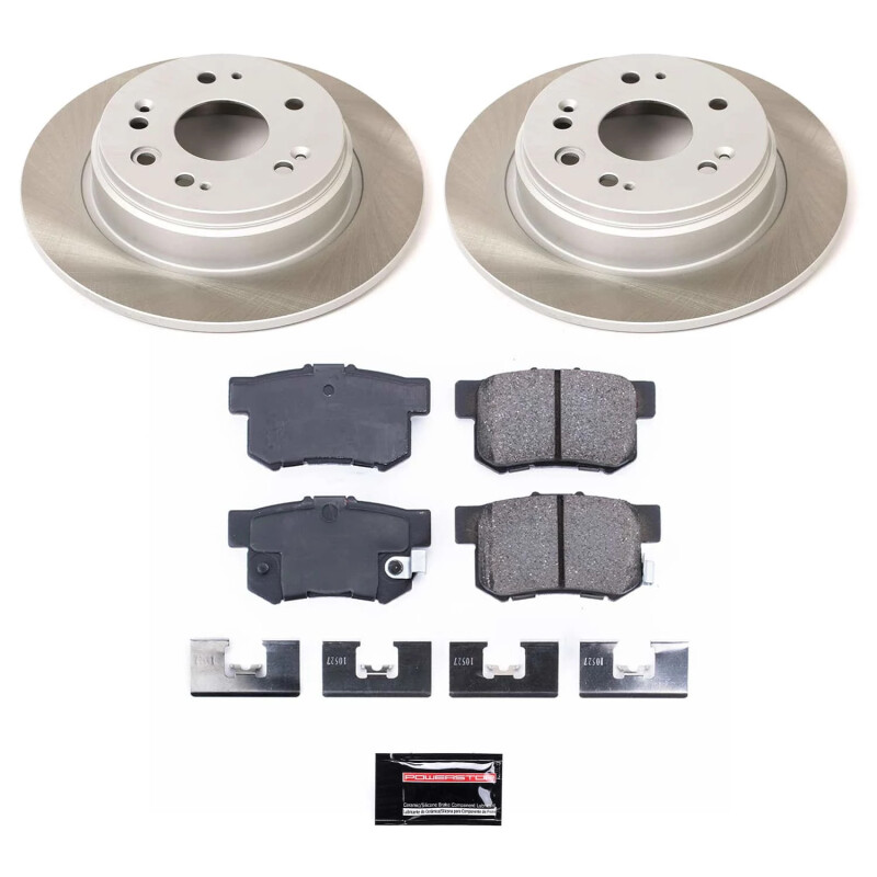 Picture of Power Stop 02-04 Honda CR-V Rear Semi-Coated Rotor Kit