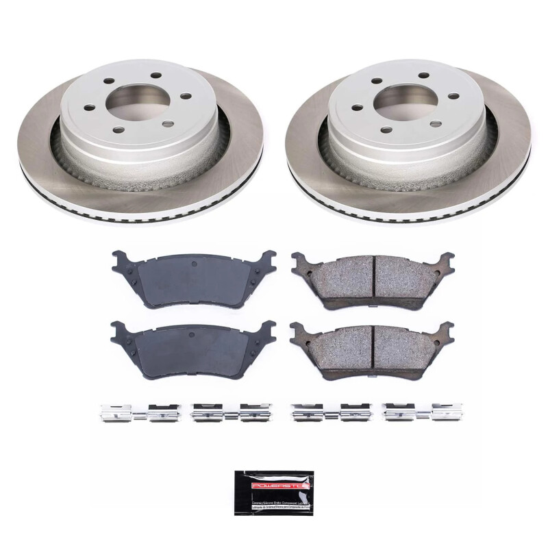 Picture of Power Stop 12-18 Ford F-150 Rear Semi-Coated Rotor Kit
