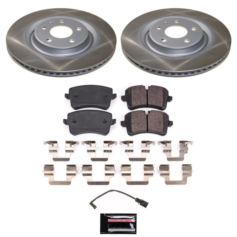 Picture of Power Stop 13-18 Audi A7 Quattro Rear Semi-Coated Rotor Kit