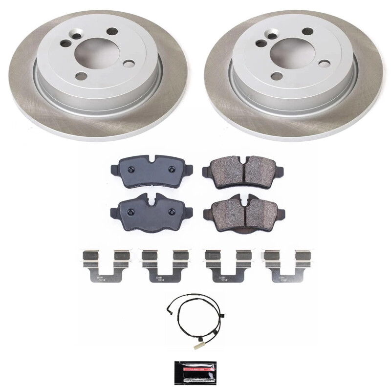 Picture of Power Stop 07-10 Mini Cooper Rear Semi-Coated Rotor Kit