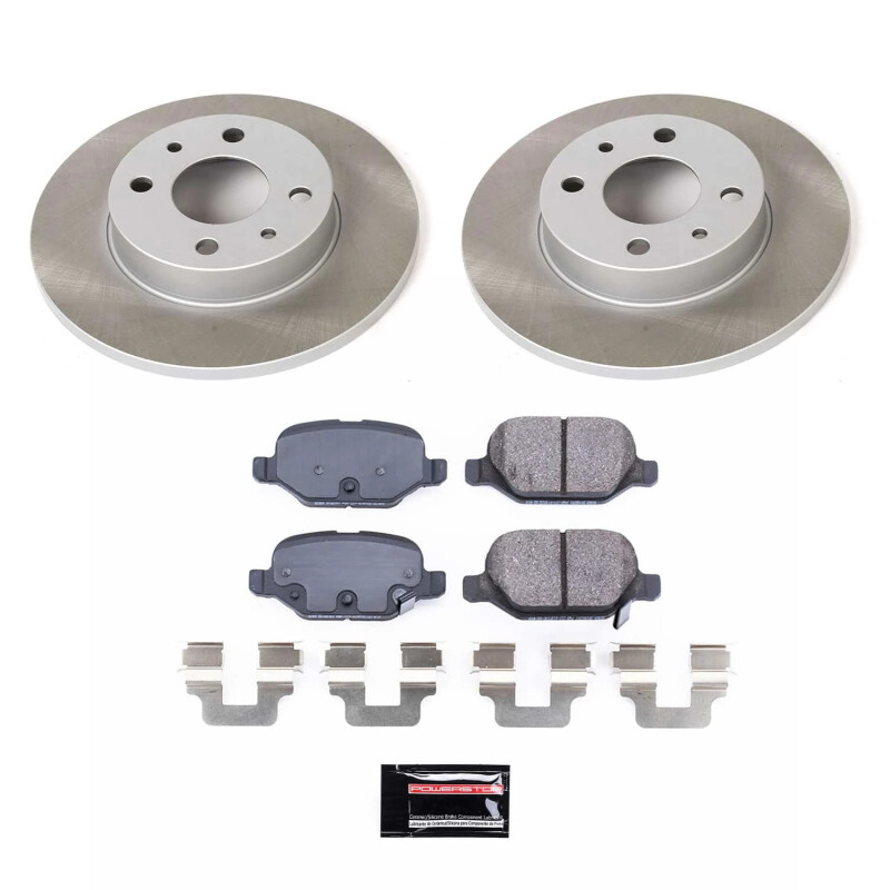 Picture of Power Stop 12-19 Fiat 500 Rear Semi-Coated Rotor Kit