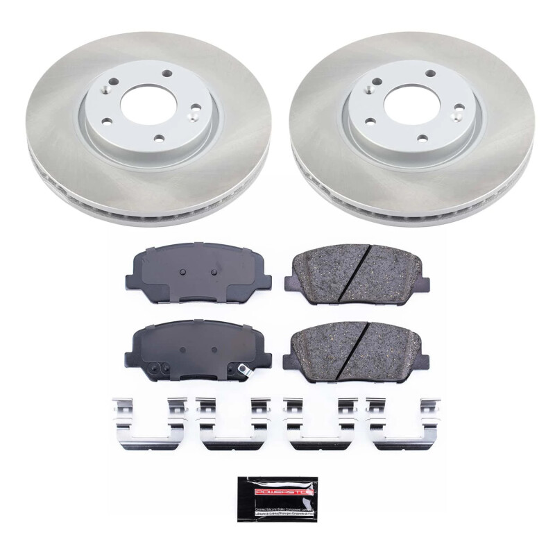 Picture of Power Stop 13-15 Hyundai Veloster Front Semi-Coated Rotor Kit