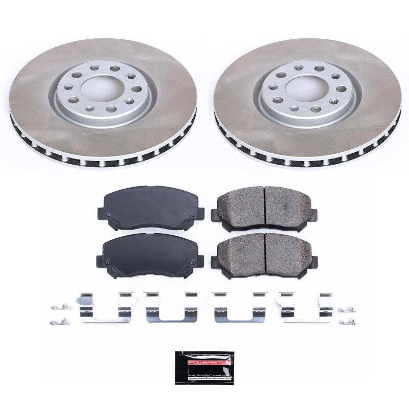 Picture of Power Stop 13-16 Dodge Dart Front Semi-Coated Rotor Kit