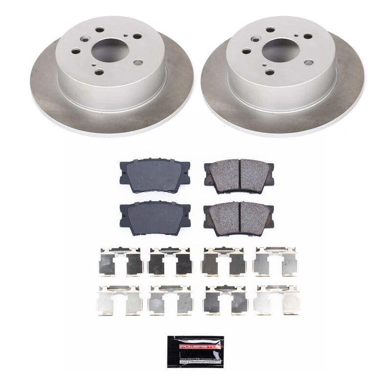 Picture of Power Stop 12-17 Toyota Camry Rear Semi-Coated Rotor Kit