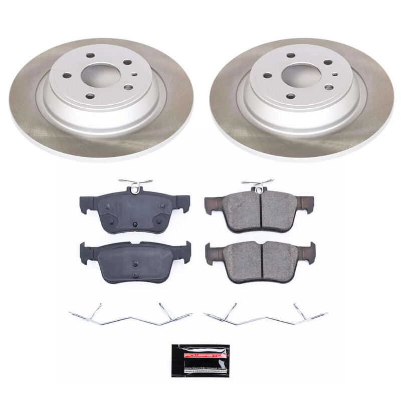 Picture of Power Stop 13-16 Lincoln MKZ Rear Semi-Coated Rotor Kit