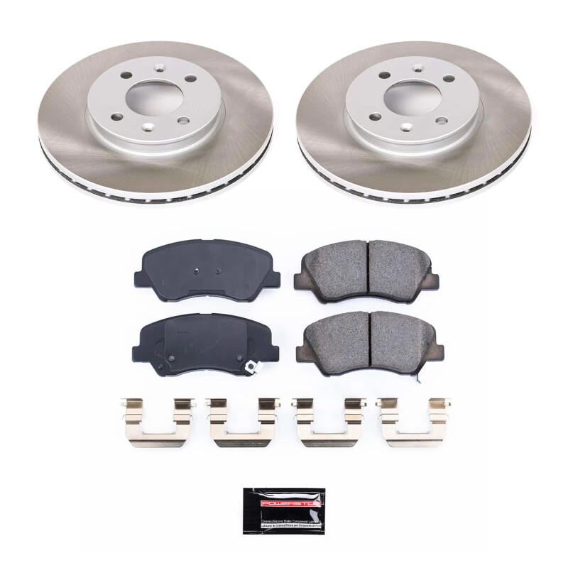 Picture of Power Stop 12-17 Kia Rio Front Semi-Coated Rotor Kit