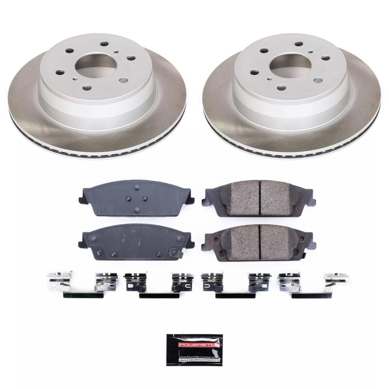 Picture of Power Stop 15-20 GMC Yukon XL Rear Semi-Coated Rotor Kit