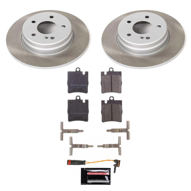 Picture of Power Stop 10-11 Mercedes-Benz SLK350 Rear Semi-Coated Rotor Kit