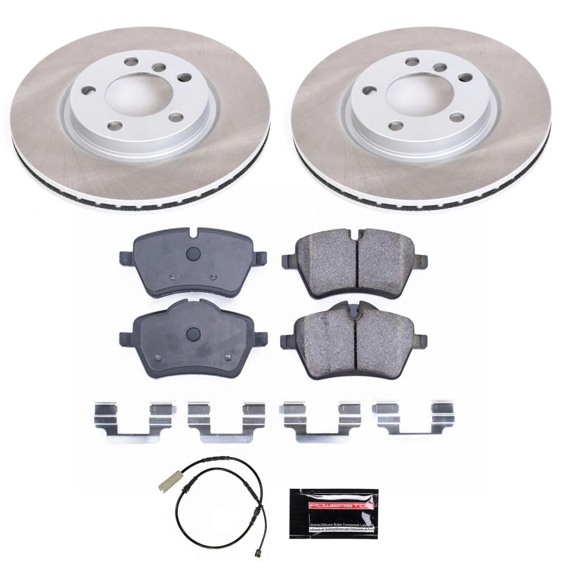 Picture of Power Stop 13-16 Mini Cooper Paceman Front Semi-Coated Rotor Kit