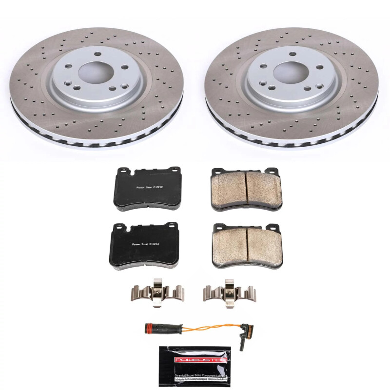 Picture of Power Stop 06-11 Mercedes-Benz SLK350 Front Semi-Coated Rotor Kit