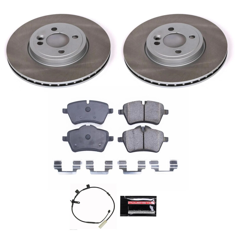 Picture of Power Stop 12-15 Mini Cooper Front Semi-Coated Rotor Kit