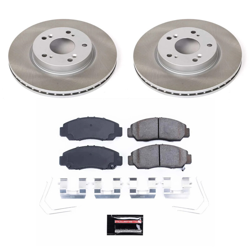 Picture of Power Stop 12-15 Honda Civic Front Semi-Coated Rotor Kit