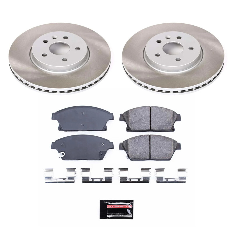 Picture of Power Stop 13-17 Buick Encore Front Semi-Coated Rotor Kit