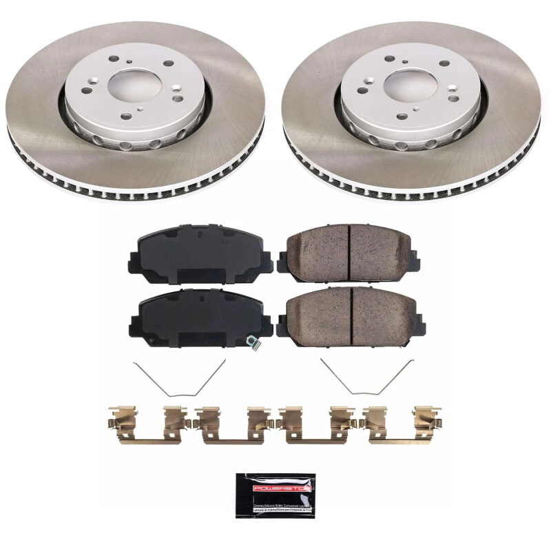 Picture of Power Stop 13-18 Acura RDX Front Semi-Coated Rotor Kit