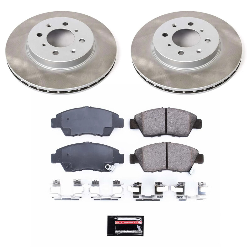 Picture of Power Stop 07-08 Honda Fit Front Semi-Coated Rotor Kit