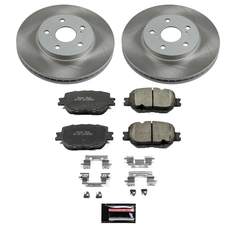 Picture of Power Stop 14-15 Lexus IS250 Front Semi-Coated Rotor Kit