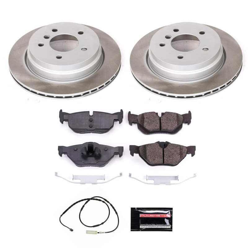 Picture of Power Stop 13-15 BMW X1 Rear Semi-Coated Rotor Kit