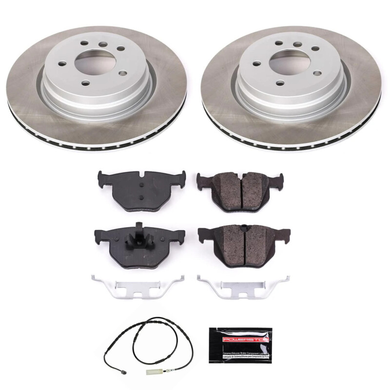 Picture of Power Stop 13-15 BMW X1 Rear Semi-Coated Rotor Kit
