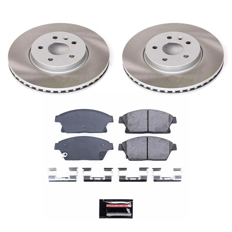 Picture of Power Stop 15-17 Chevrolet Trax Front Semi-Coated Rotor Kit