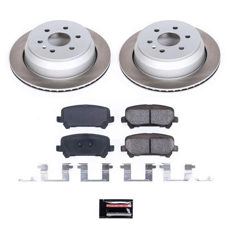 Picture of Power Stop 15-20 GMC Canyon Rear Semi-Coated Rotor Kit