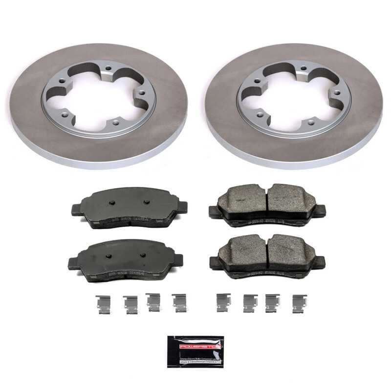 Picture of Power Stop 15-19 Ford Transit-350 Rear Semi-Coated Rotor Kit