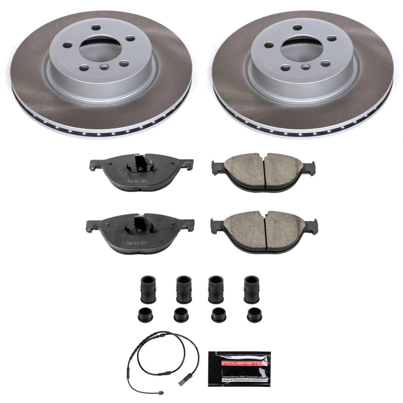 Picture of Power Stop 12-13 BMW 528i Front Semi-Coated Rotor Kit