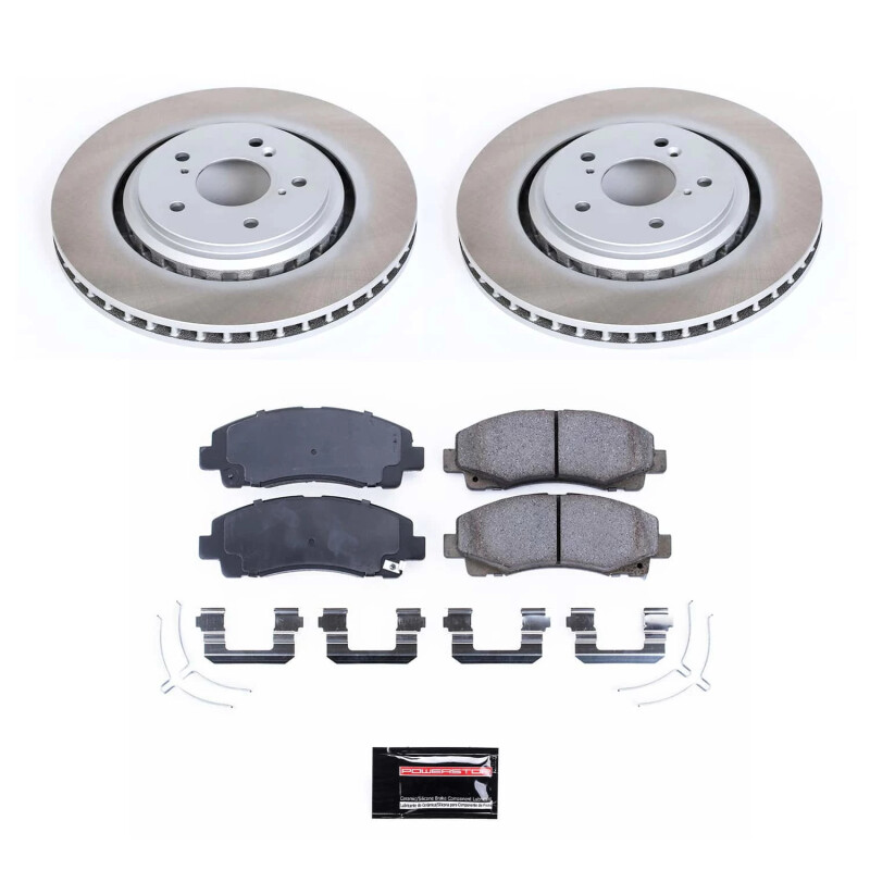 Picture of Power Stop 15-20 Acura TLX Front Semi-Coated Rotor Kit