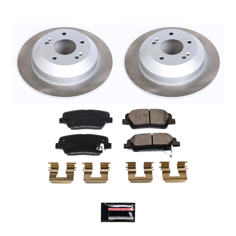 Picture of Power Stop 11-15 Kia Sorento Rear Semi-Coated Rotor Kit