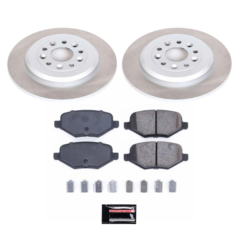 Picture of Power Stop 13-15 Lincoln MKX Rear Semi-Coated Rotor Kit