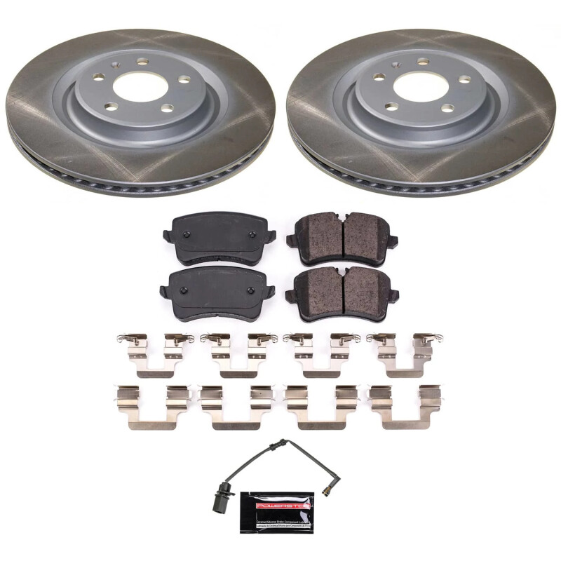 Picture of Power Stop 13-14 Audi A8 Quattro Rear Semi-Coated Rotor Kit