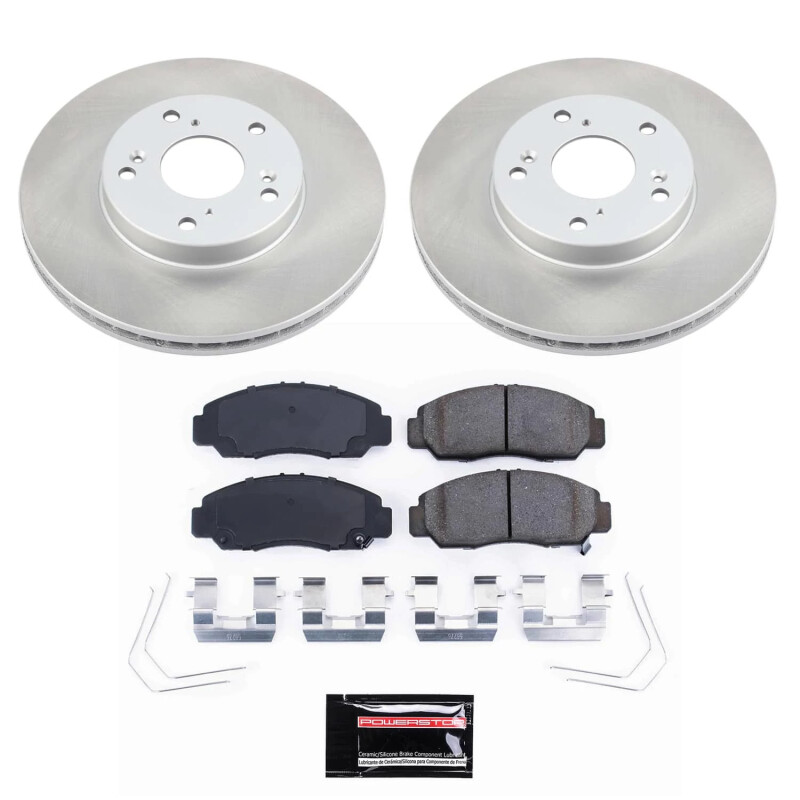 Picture of Power Stop 06-11 Honda Civic Front Semi-Coated Rotor Kit