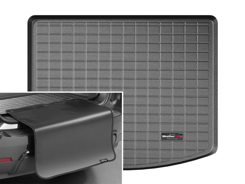 Picture of WeatherTech 13-16 Ford Escape Cargo Liner w/Bumper Protector - Black