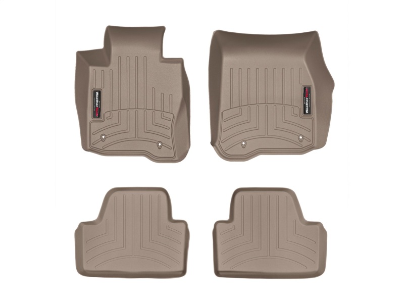 Picture of WeatherTech 14+ BMW 4-Series Front & Rear FloorLiner - Tan