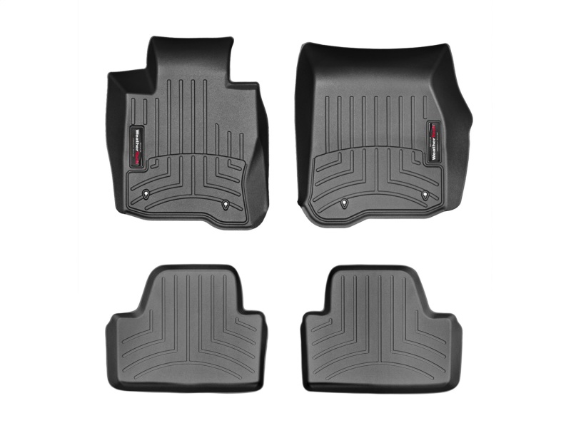 Picture of WeatherTech 14+ BMW 4-Series Front & Rear FloorLiner - Black